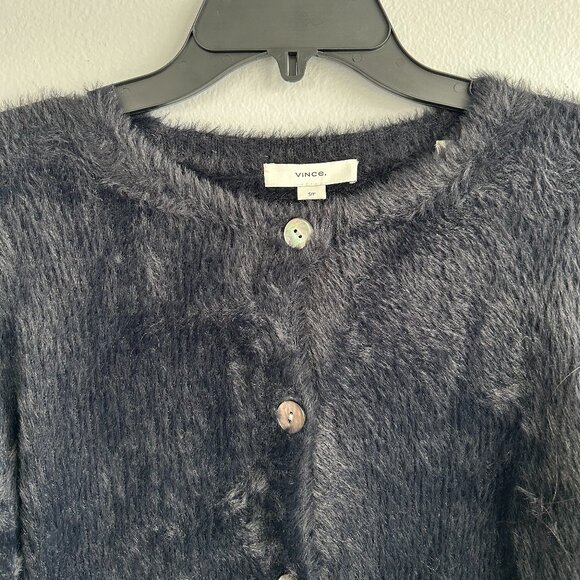 VINCE Eyelash Cardigan
